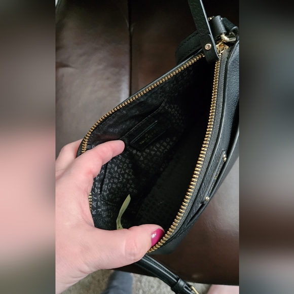 Like New ♠️Kate Spade♠️ black crossbody - Picture 3 of 8